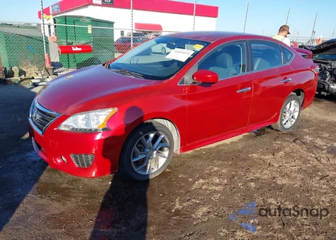2014 Nissan Sentra Sr из США, поврежденный, VIN 3N1AB7AP4EY296692